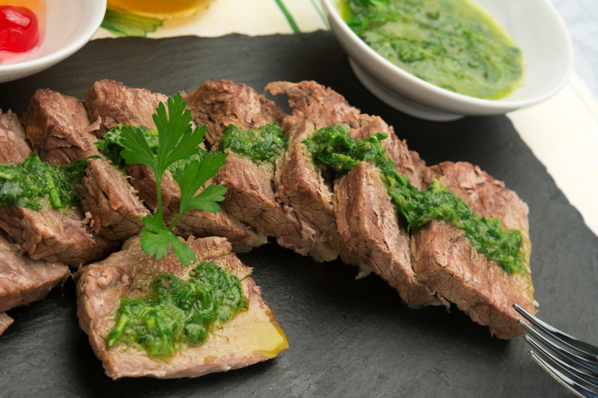 salsa verde para carne hervida